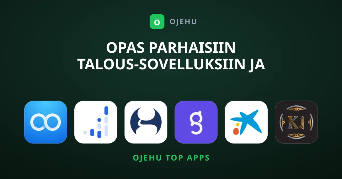 Opas Parhaisiin Talous-Sovelluksiin ja Älykkääseen Arkeen