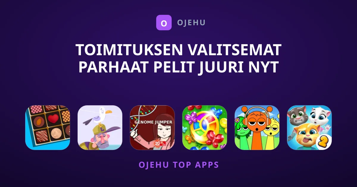 Toimituksen Valitsemat Parhaat Pelit Juuri Nyt